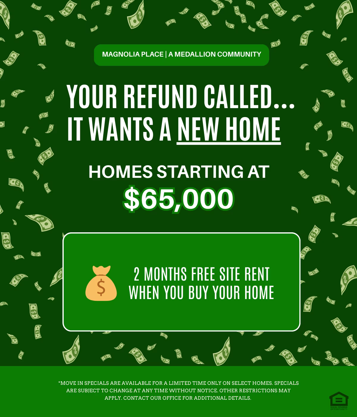 affordable, manufactured homes near me, TaxSeasonPopUpMagnoliav, Medallion Communities, homes, Medallion