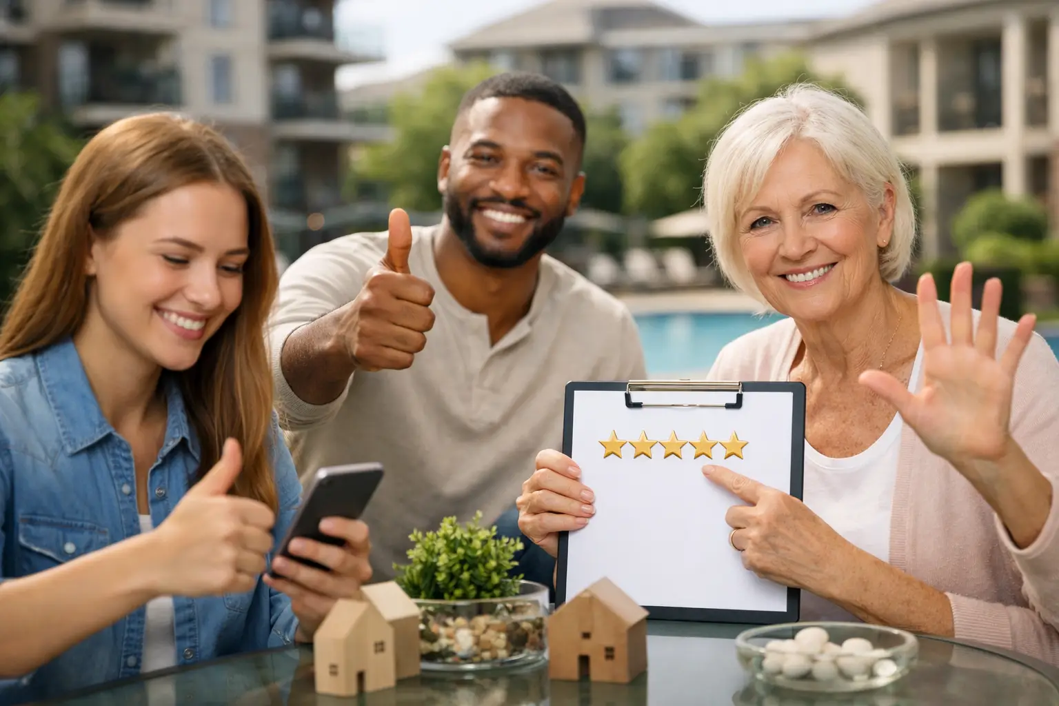Resident Reviews on Clean, Well-Managed Communities