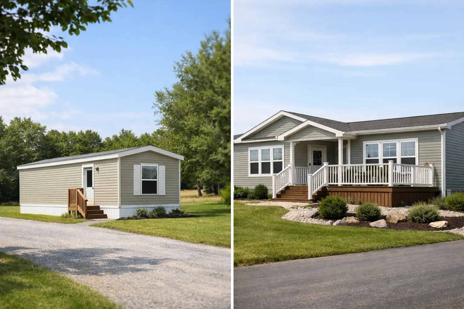 Single Wide vs Double Wide: What Fits You?