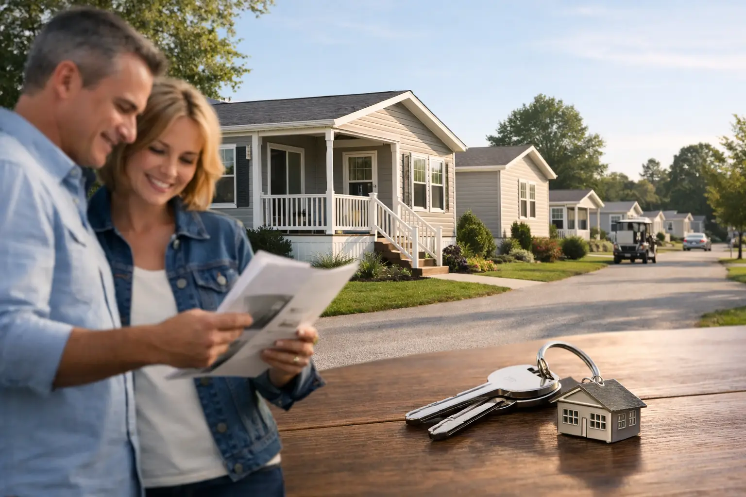 Buying a Manufactured Home in a Community