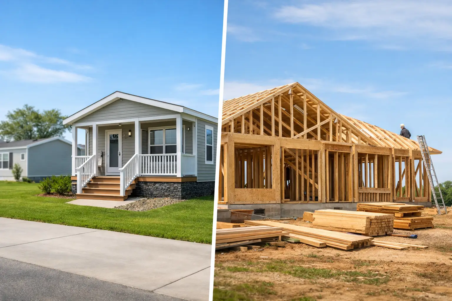Manufactured Housing Versus Site Built