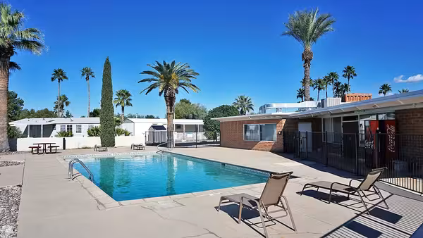 Arizona, Virginia, neighborhood playground and pool, Medallion Communities neighborhood, housing