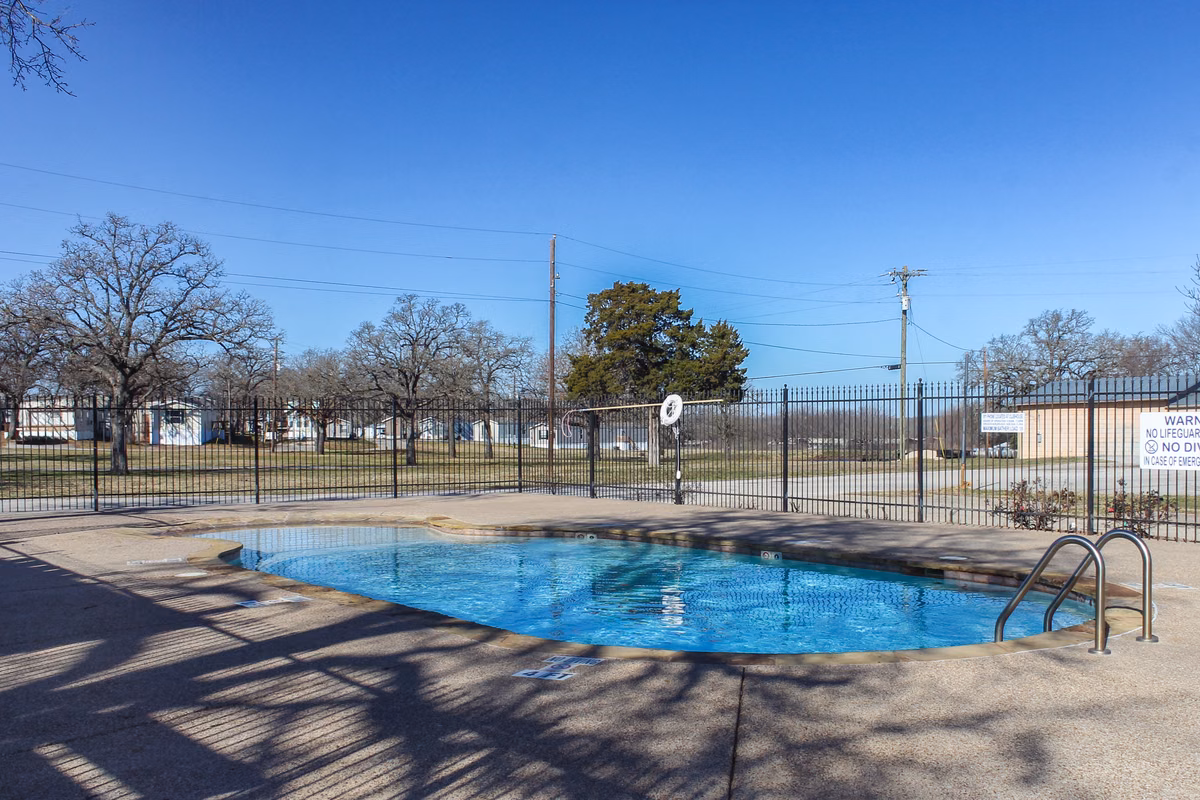 neighborhood, land lease community homesite, new manufactured home exteriors, suburban, playground