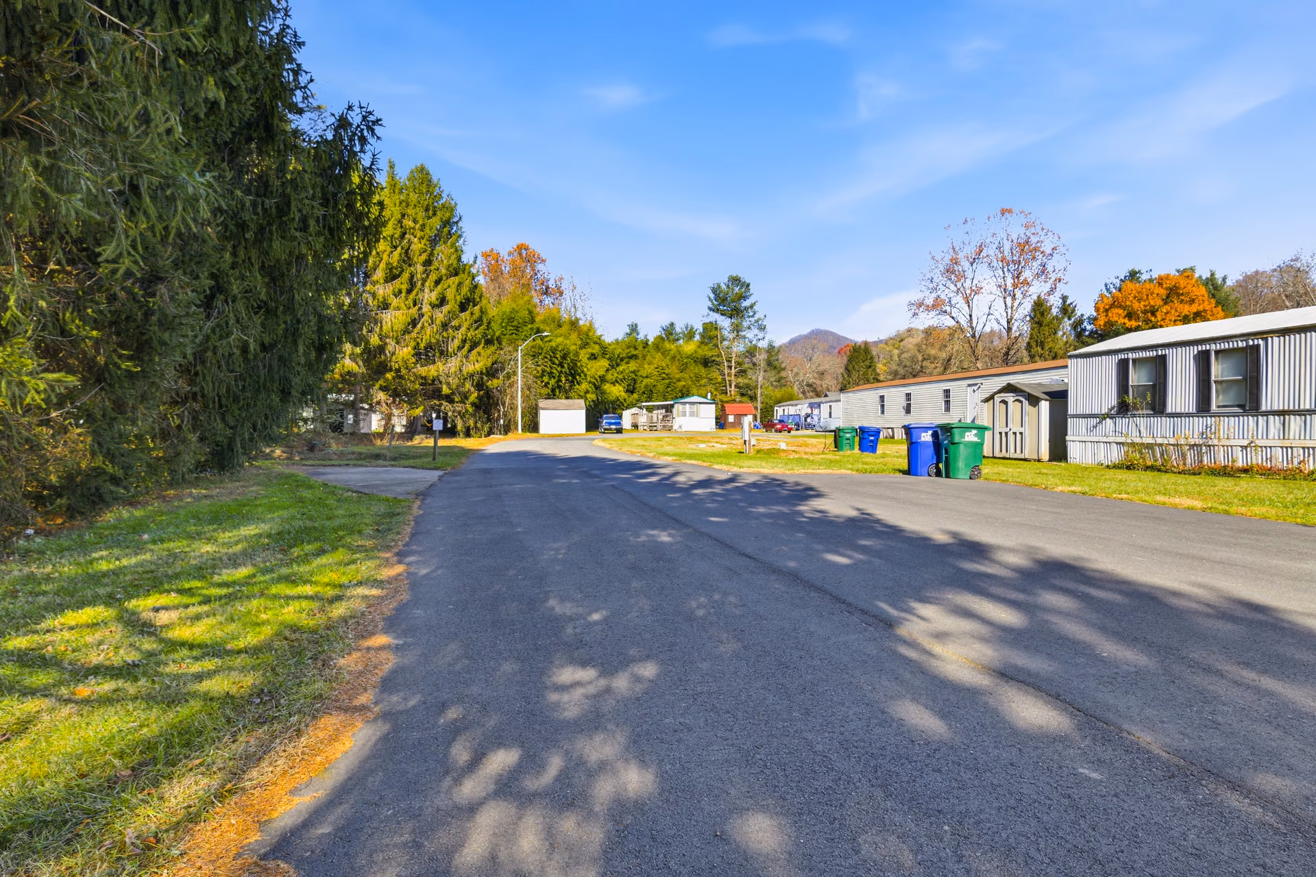 residential, finding a place to call home, quiet community street view, housing, amenities