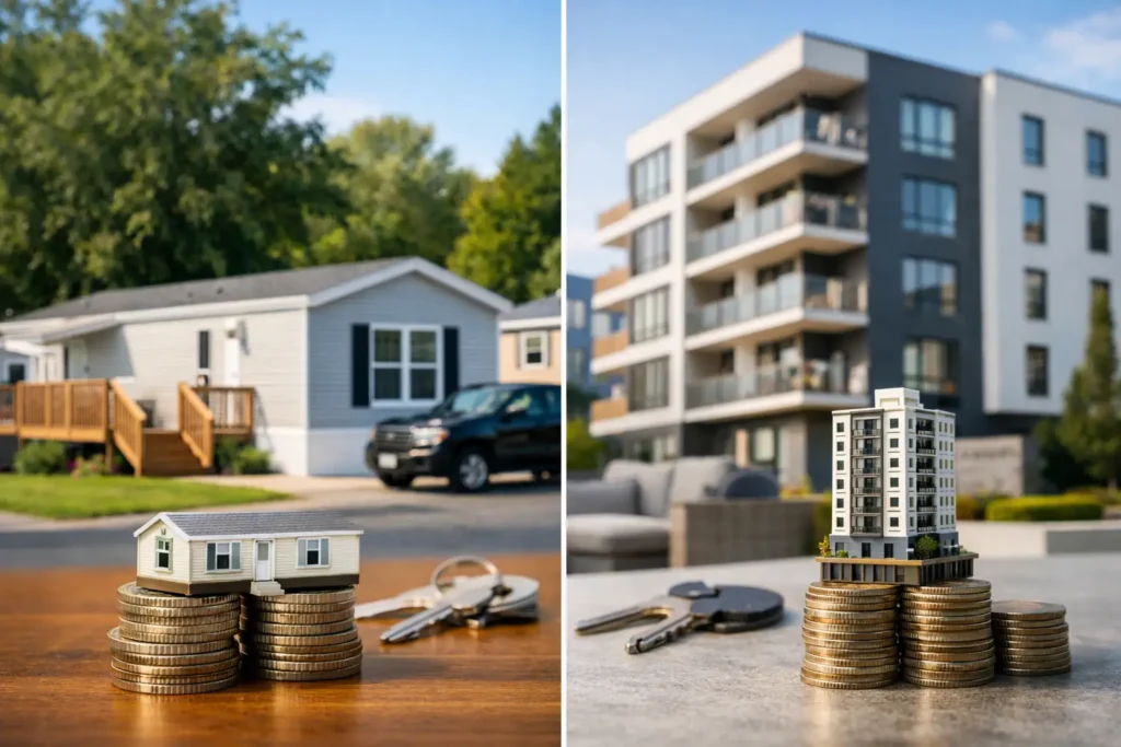 Lot Lease Versus Apartment Rent Compared