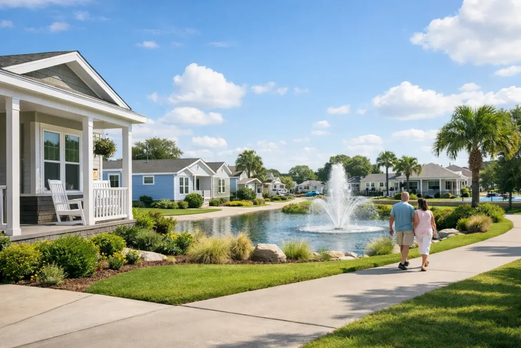 What Clean Manufactured Community Living Looks Like