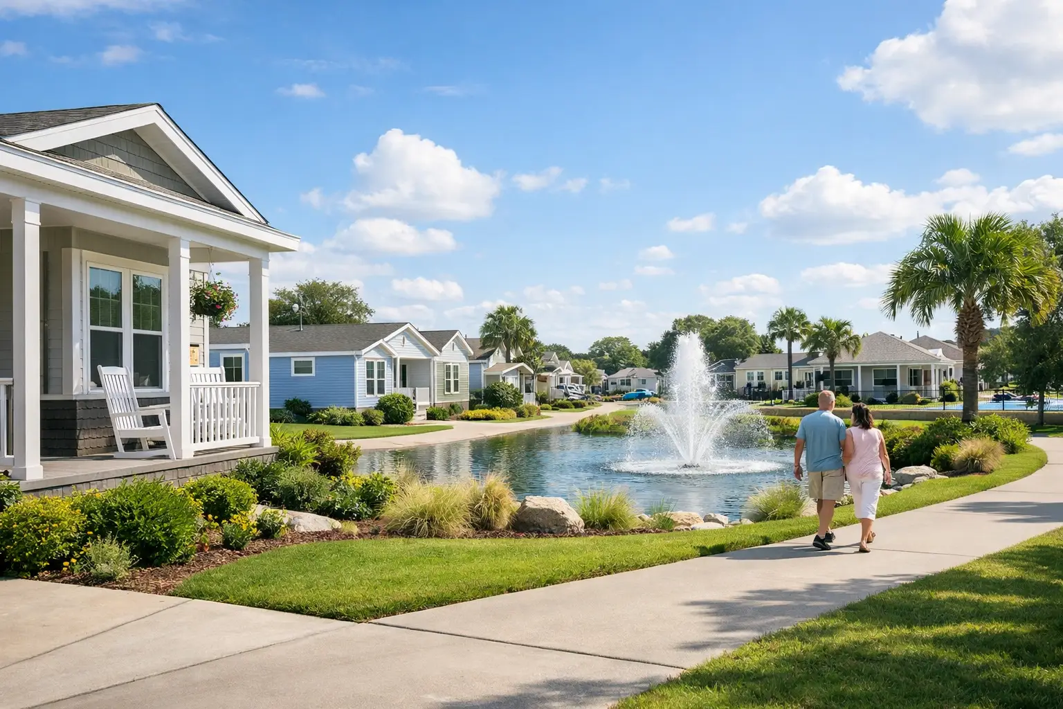 What Clean Manufactured Community Living Looks Like