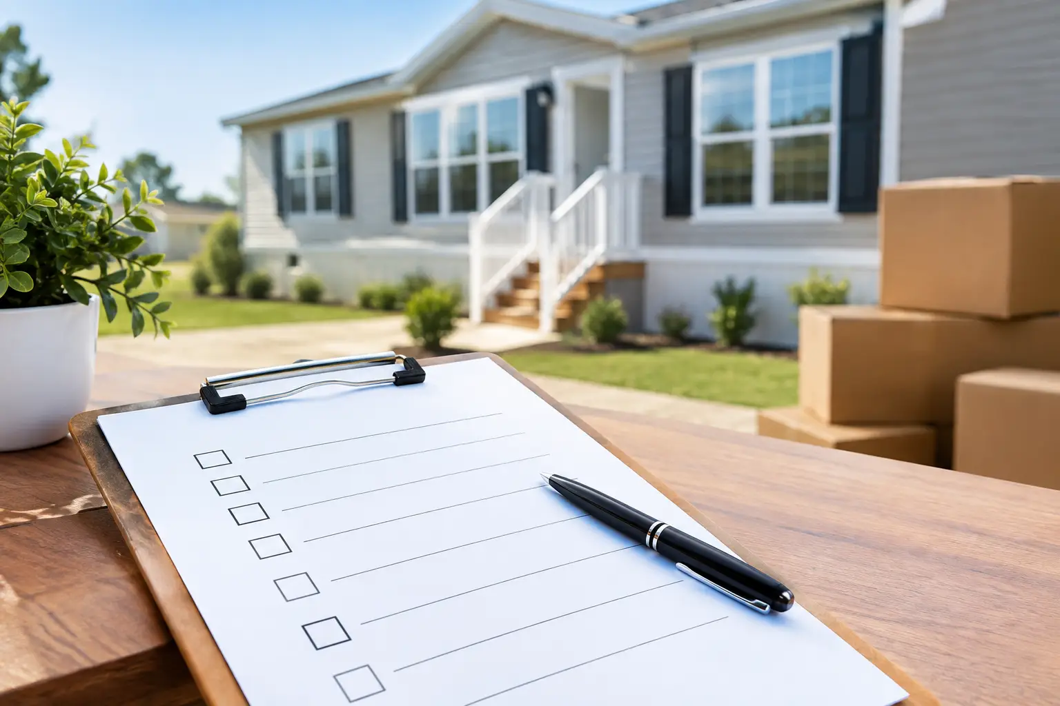 Manufactured Home Move-In Checklist Printable