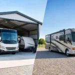 Covered Versus Uncovered RV Storage Choices