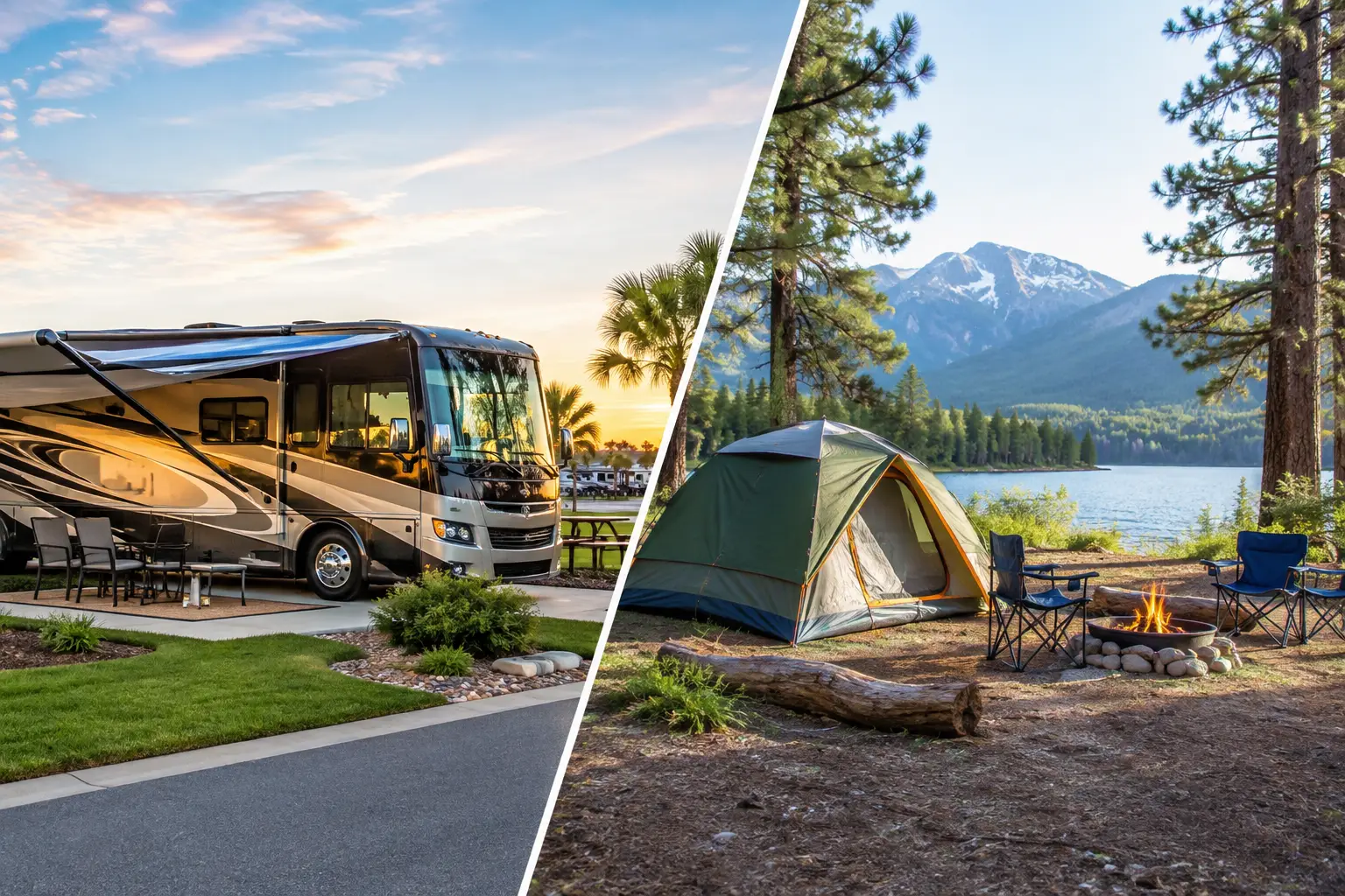 RV Resort Versus Campground for Your Next Stay